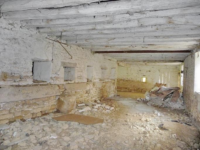 Etable de la grange. © Région Bourgogne-Franche-Comté, Inventaire du patrimoine