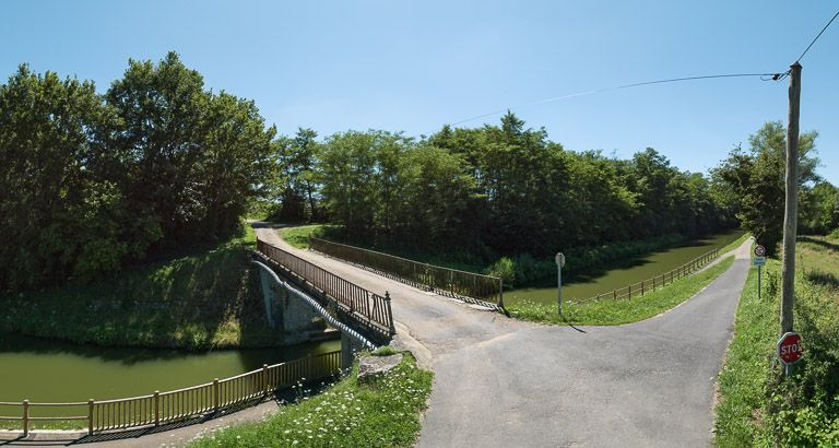 Le pont vu du dessus. © Région Bourgogne-Franche-Comté, Inventaire du patrimoine