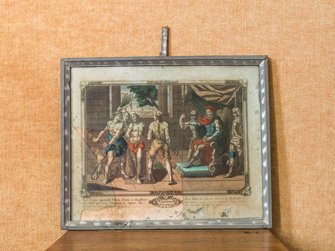 Première station : Jésus est condamné à mort. © Région Bourgogne-Franche-Comté, Inventaire du patrimoine