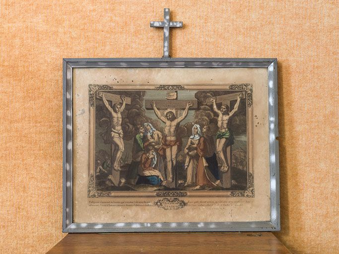 Douzième station : Jésus meurt sur la croix. © Région Bourgogne-Franche-Comté, Inventaire du patrimoine