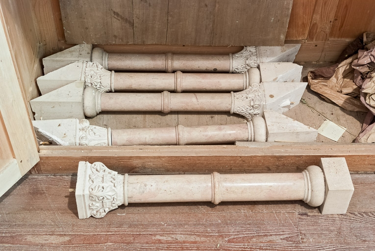 Dépôt lapidaire. © Région Bourgogne-Franche-Comté, Inventaire du patrimoine