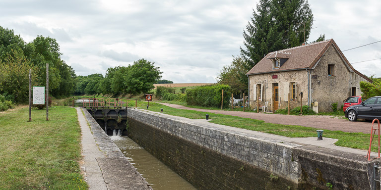 Le site d'écluse © Région Bourgogne-Franche-Comté, Inventaire du patrimoine