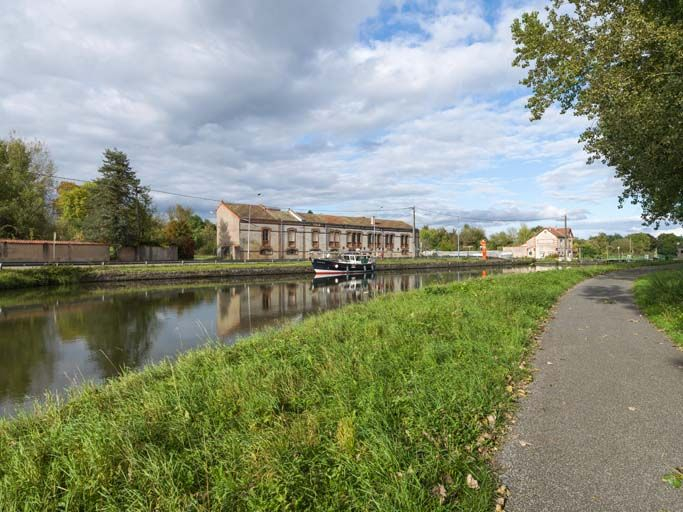 Vue du port. © Région Bourgogne-Franche-Comté, Inventaire du patrimoine