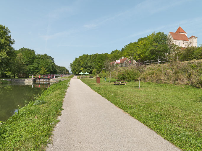 Vue du site. © Région Bourgogne-Franche-Comté, Inventaire du patrimoine