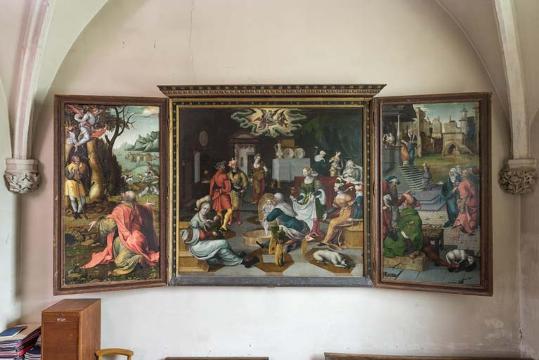 Vue d'ensemble, volets ouverts. © Région Bourgogne-Franche-Comté, Inventaire du patrimoine