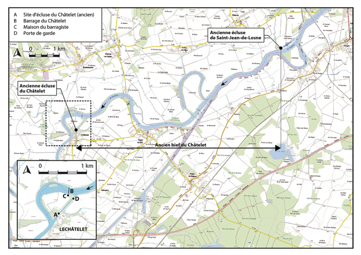 bief © Région Bourgogne-Franche-Comté, Inventaire du patrimoine  bief © Région Bourgogne-Franche-Comté, Inventaire du patrimoine