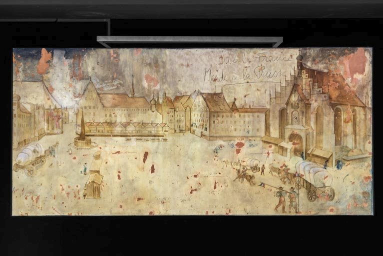 peinture monumentale © Région Bourgogne-Franche-Comté, Inventaire du patrimoine  peinture monumentale © Région Bourgogne-Franche-Comté, Inventaire du patrimoine