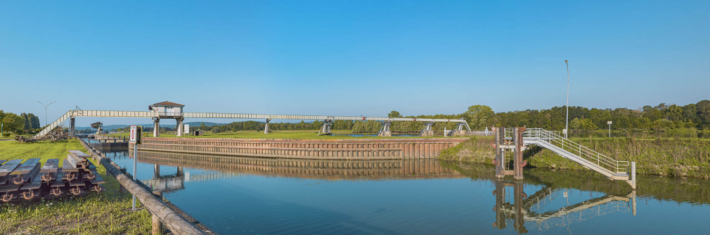 site d'écluse © Région Bourgogne-Franche-Comté, Inventaire du patrimoine