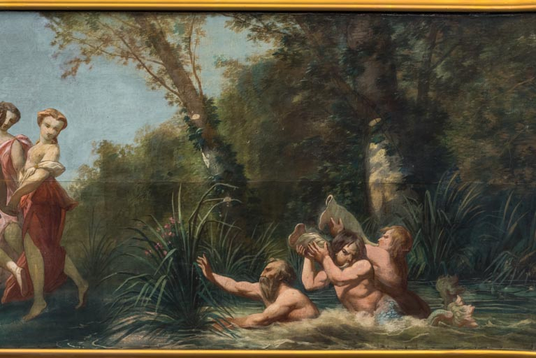 théâtre peinture monumentale © Région Bourgogne-Franche-Comté, Inventaire du patrimoine  théâtre peinture monumentale © Région Bourgogne-Franche-Comté, Inventaire du patrimoine