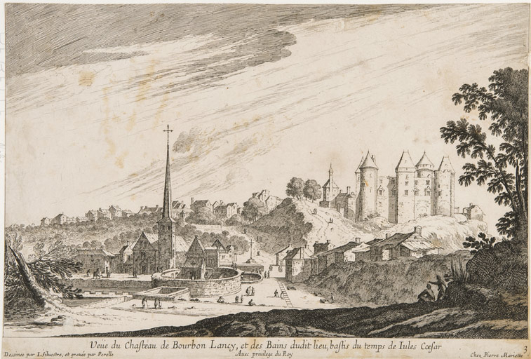 établissement thermal église château © Musée des Beaux-Arts, Orléans  établissement thermal église château © Musée des Beaux-Arts, Orléans