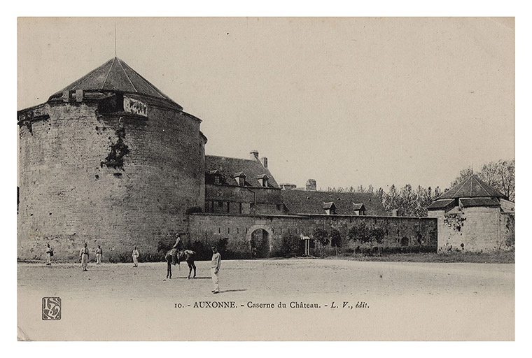  fortification d'agglomération château fort © Archives municipales, Auxonne