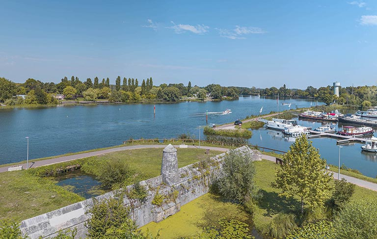  fortification d'agglomération bastion © Région Bourgogne-Franche-Comté, Inventaire du patrimoine