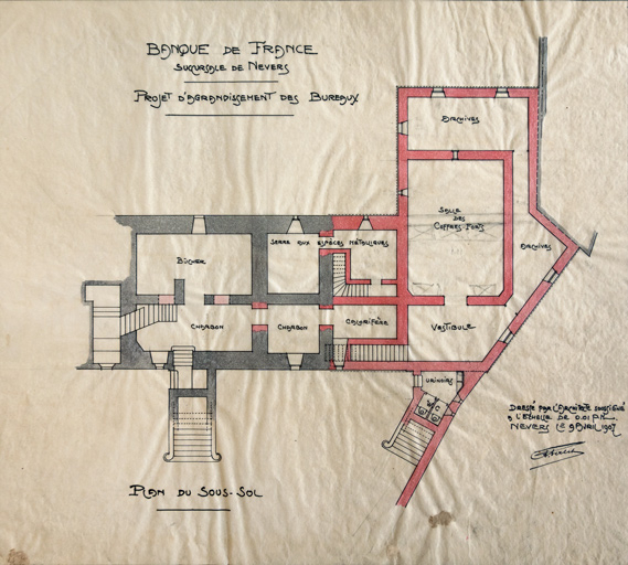  banque de France © Région Bourgogne-Franche-Comté, Inventaire du patrimoine