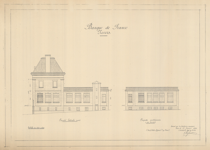  banque de France © Archives historiques de la Banque de France, Paris