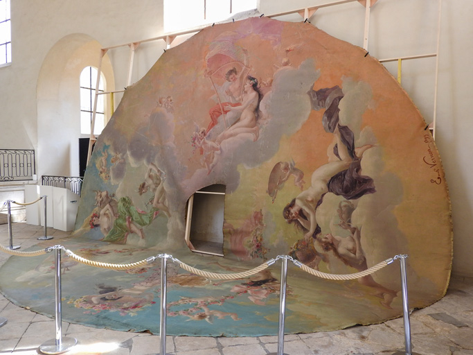  peinture monumentale © Région Bourgogne-Franche-Comté, Inventaire du patrimoine