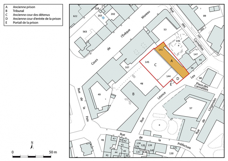 prison © Région Bourgogne-Franche-Comté, Inventaire du patrimoine  prison © Région Bourgogne-Franche-Comté, Inventaire du patrimoine