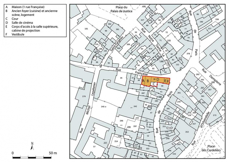 maison cinéma © Région Bourgogne-Franche-Comté, Inventaire du patrimoine  maison cinéma © Région Bourgogne-Franche-Comté, Inventaire du patrimoine