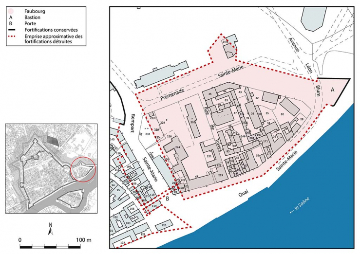 fortification d'agglomération © Région Bourgogne-Franche-Comté, Inventaire du patrimoine  fortification d'agglomération © Région Bourgogne-Franche-Comté, Inventaire du patrimoine