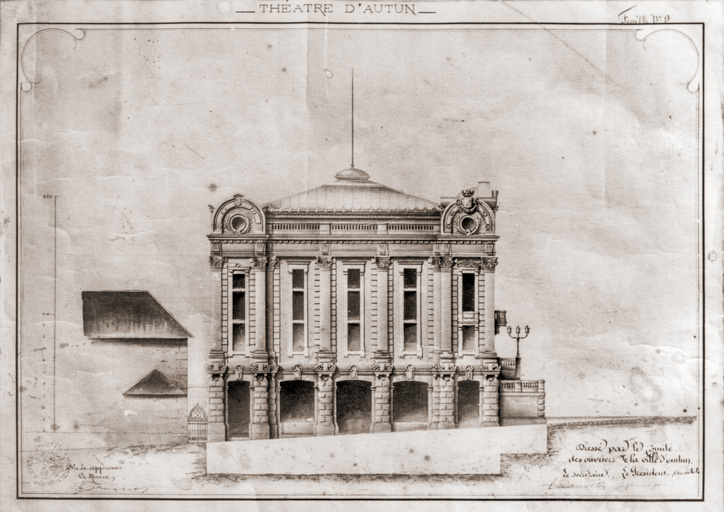  théâtre halle © Région Bourgogne-Franche-Comté, Inventaire du patrimoine