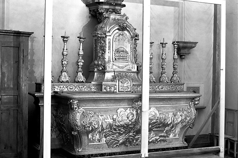 Vue de trois quarts. © Région Bourgogne-Franche-Comté, Inventaire du patrimoine