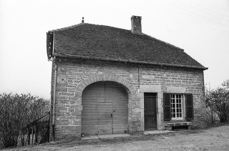 Ferme cadastrée 1965 AD 119 : façade antérieure. © Région Bourgogne-Franche-Comté, Inventaire du patrimoine