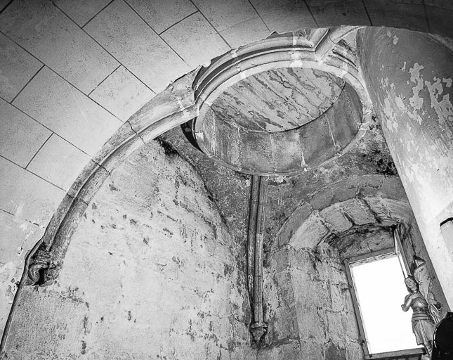 Clef de voûte. © Région Bourgogne-Franche-Comté, Inventaire du patrimoine