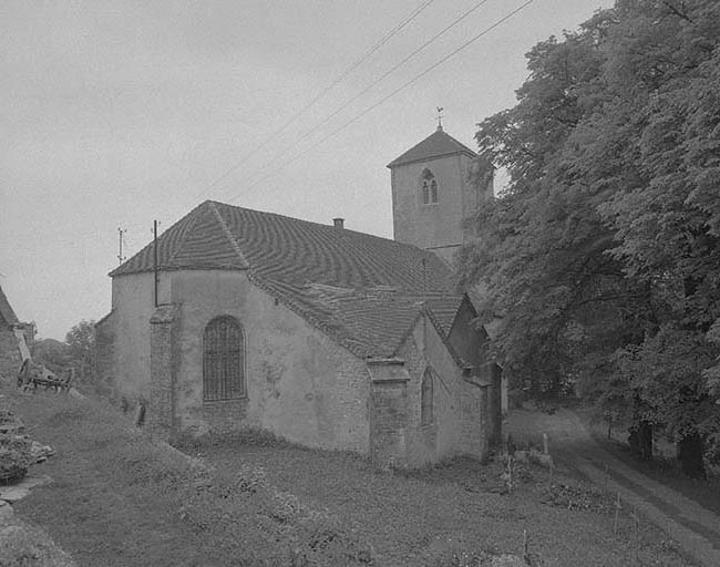 Façade gauche. © Région Bourgogne-Franche-Comté, Inventaire du patrimoine
