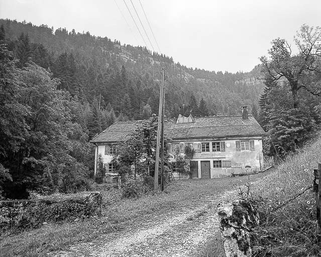 Façade antérieure. © Région Bourgogne-Franche-Comté, Inventaire du patrimoine
