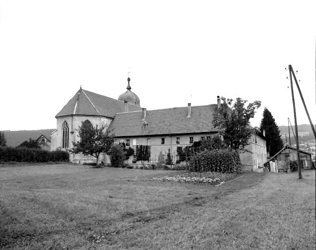 Extérieur : façade Est. © Région Bourgogne-Franche-Comté, Inventaire du patrimoine