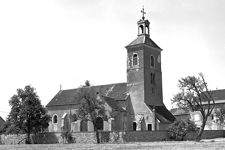 Façade latérale sud. © Région Bourgogne-Franche-Comté, Inventaire du patrimoine