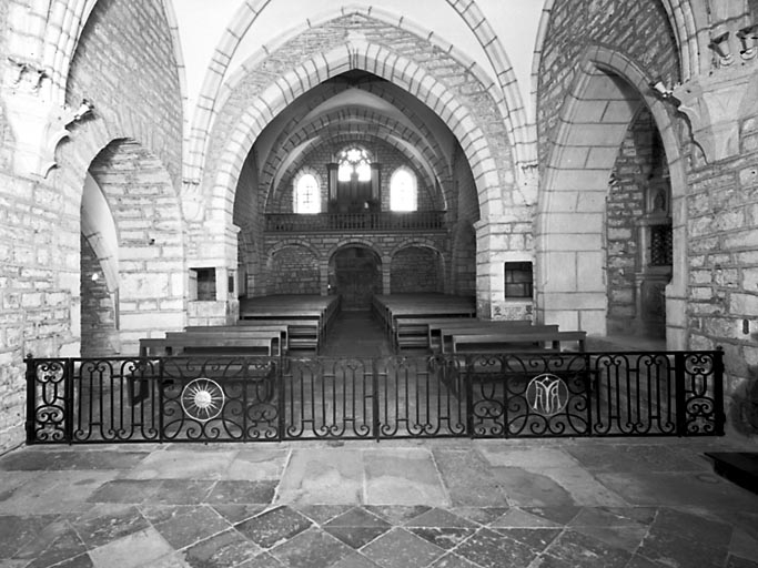 Clôtrue de choeur. © Région Bourgogne-Franche-Comté, Inventaire du patrimoine