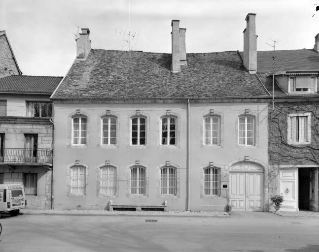 Façade antérieure. © Région Bourgogne-Franche-Comté, Inventaire du patrimoine