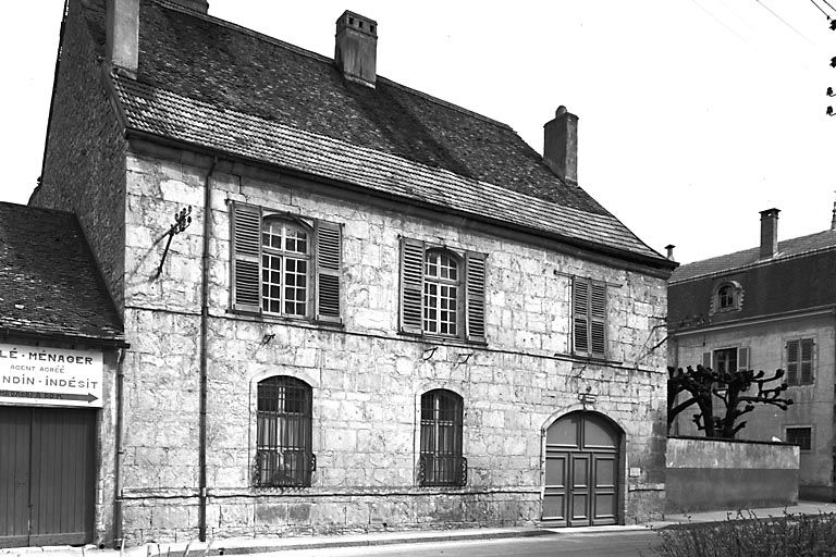 Façade antérieure. © Région Bourgogne-Franche-Comté, Inventaire du patrimoine