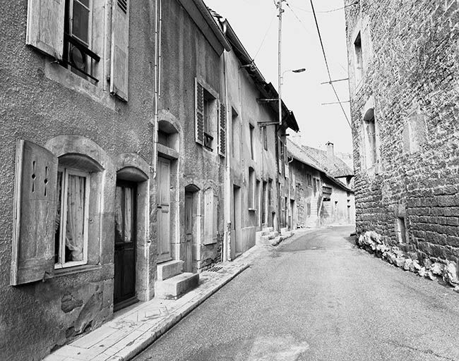 Maisons 14 et 12 rue du Champliman. © Région Bourgogne-Franche-Comté, Inventaire du patrimoine