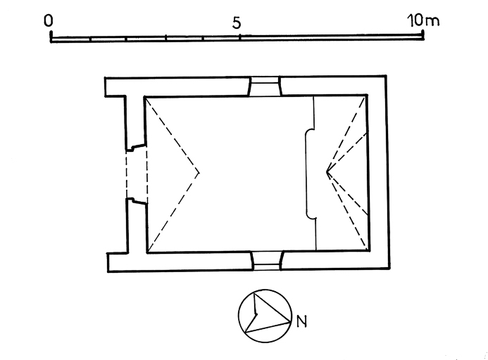 Plan au sol. © Région Bourgogne-Franche-Comté, Inventaire du patrimoine