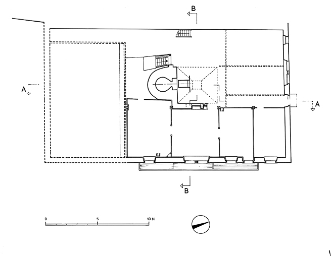 Plan au sol. © Région Bourgogne-Franche-Comté, Inventaire du patrimoine Plan au sol. © Région Bourgogne-Franche-Comté, Inventaire du patrimoine