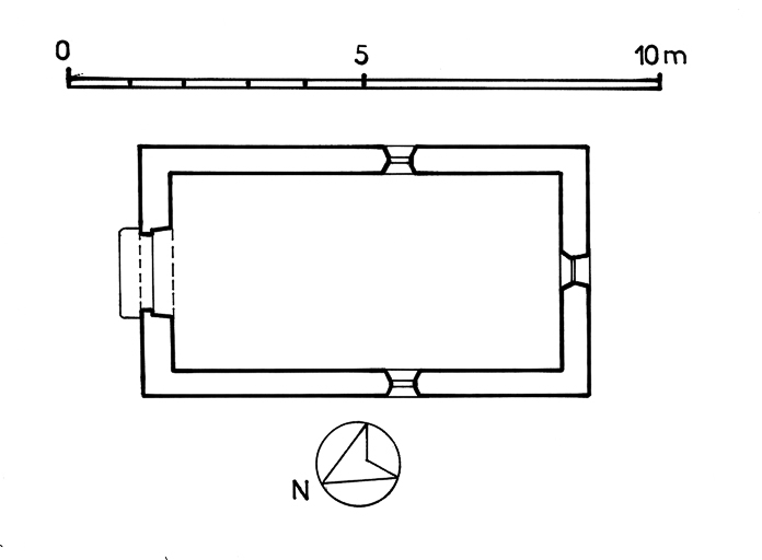 Plan au sol. © Région Bourgogne-Franche-Comté, Inventaire du patrimoine