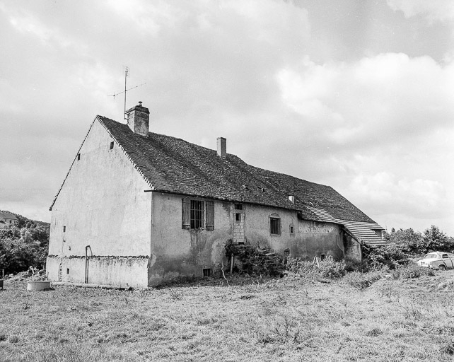 façade postérieure. © Région Bourgogne-Franche-Comté, Inventaire du patrimoine
