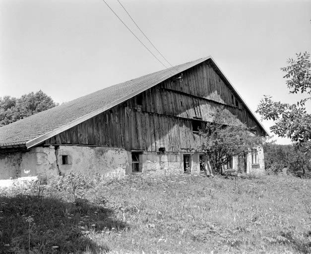 Pignon antérieur. © Région Bourgogne-Franche-Comté, Inventaire du patrimoine