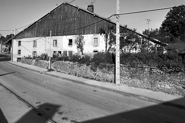 Façade antérieure. © Région Bourgogne-Franche-Comté, Inventaire du patrimoine
