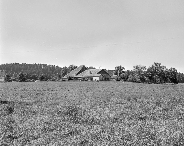 Ferme : vue de situation. © Région Bourgogne-Franche-Comté, Inventaire du patrimoine