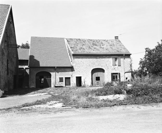 Façade antérieure. © Région Bourgogne-Franche-Comté, Inventaire du patrimoine