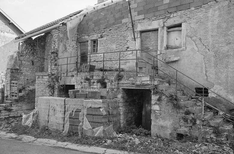 Façade antérieuree. © Région Bourgogne-Franche-Comté, Inventaire du patrimoine