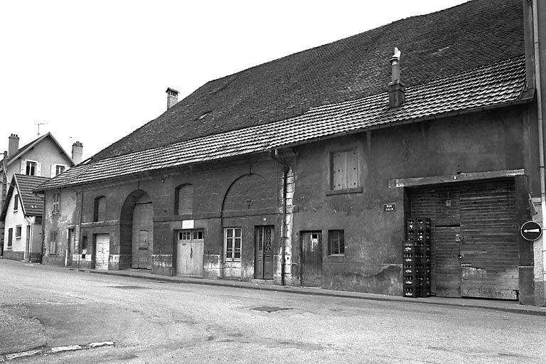Façade sur rue. © Région Bourgogne-Franche-Comté, Inventaire du patrimoine