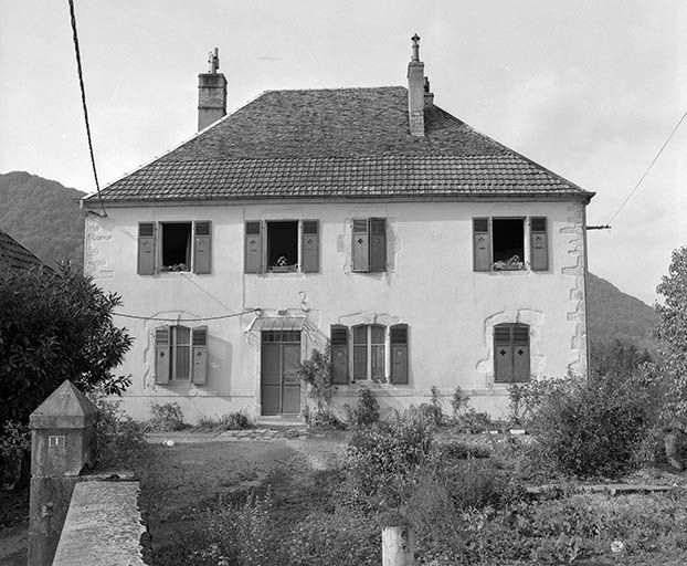 Façade antérieure. © Région Bourgogne-Franche-Comté, Inventaire du patrimoine
