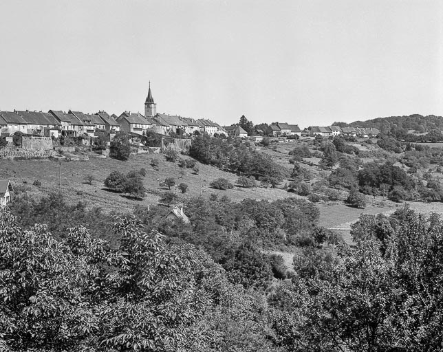 Village : vue éloignée. © Région Bourgogne-Franche-Comté, Inventaire du patrimoine