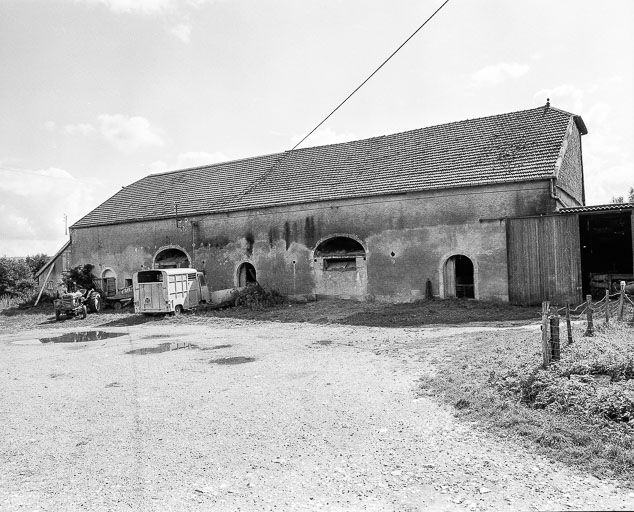 Partie agricole : vue de face. © Région Bourgogne-Franche-Comté, Inventaire du patrimoine