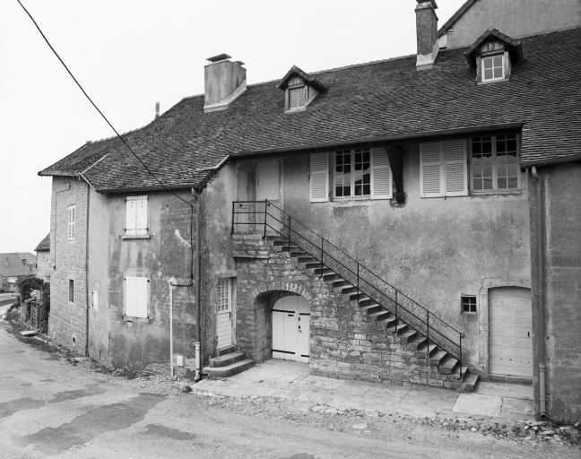 Façade antérieure. © Région Bourgogne-Franche-Comté, Inventaire du patrimoine