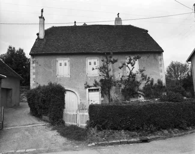 Façade antérieure. © Région Bourgogne-Franche-Comté, Inventaire du patrimoine