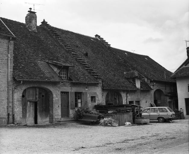 Façade antérieure. © Région Bourgogne-Franche-Comté, Inventaire du patrimoine